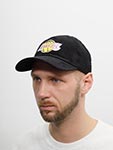 Бейсболка MITCHELL NESS арт. HLUX4800-LALYYPPPBLCK Los Angeles Lakers NBA (черный)